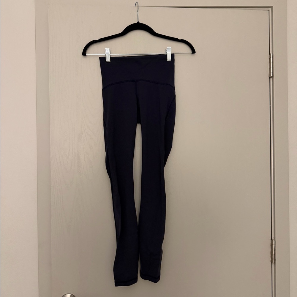 High-Waist Black Leggings